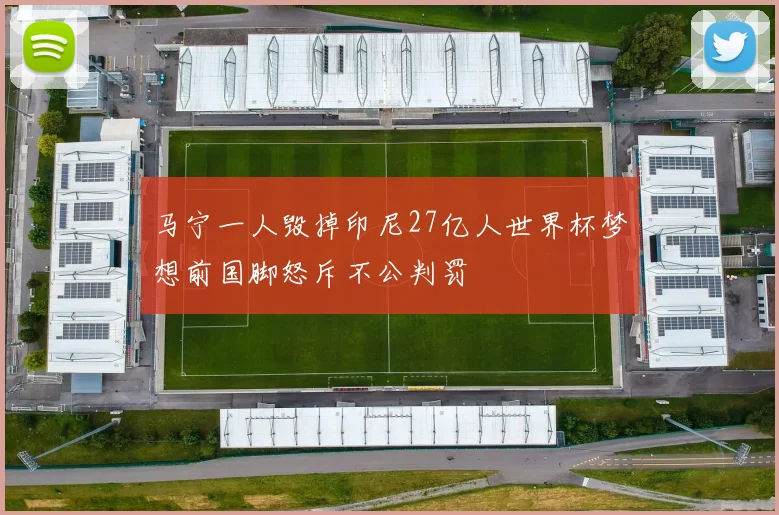 马宁一人毁掉印尼27亿人世界杯梦想前国脚怒斥不公判罚